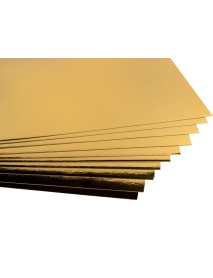 Papel 300gr Dourado 32x45cm