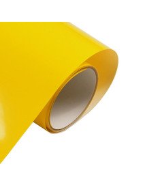 Folha Vinil Autocolante Amarelo Mate 32x45cm