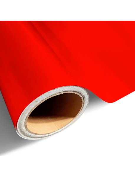 Rolo Vinil Autocolante Vermelho Mate 19,5x500cm