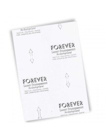 Papel transfer FOREVER Laser-Transparent A3 (Branco)
