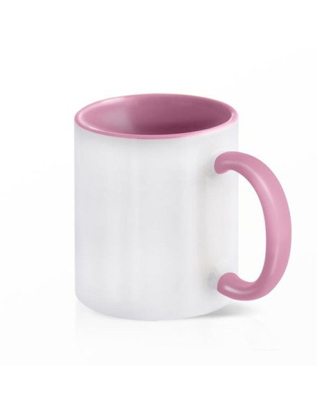 Caneca Rosa para Sublimação