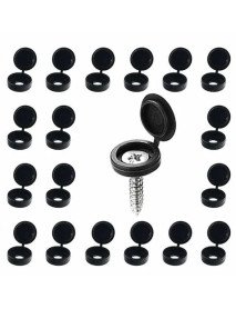 Tampas Pretas de Parafusos