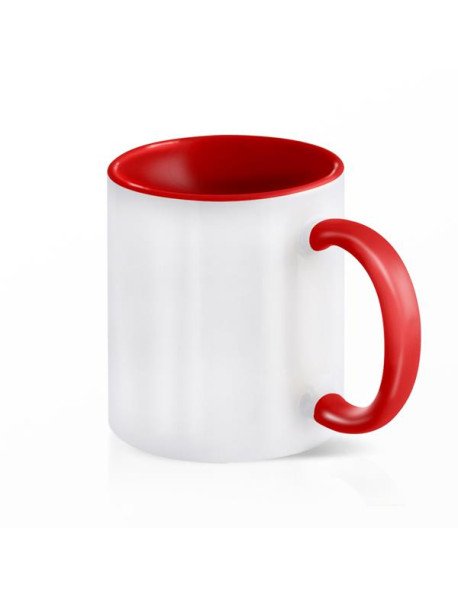 Caneca Vermelha para Sublimação