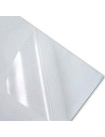 Folha Vinil Autocolante Transparente  32x45cm