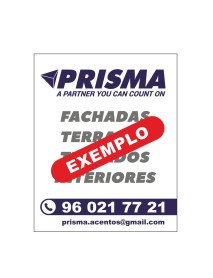 Lona 5x4m Micro-Perfurada para Obras