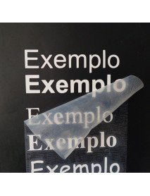 Letras Recortadas em vinil autocolante