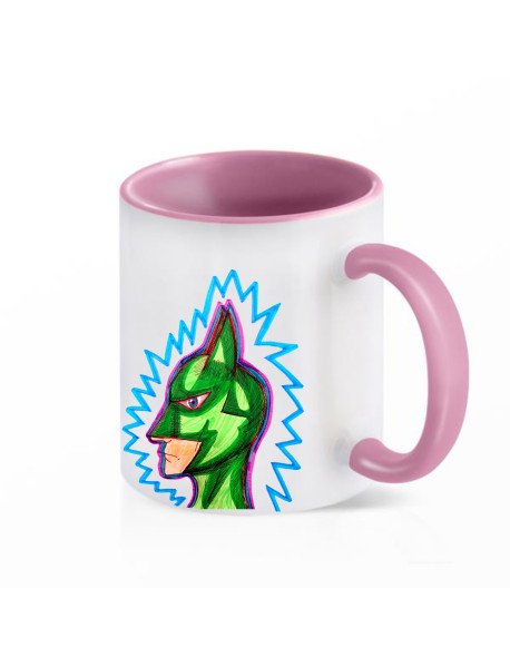 Em que pensas tu? #1 Caneca Rosa