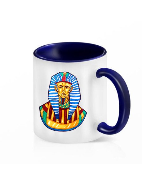 Tutankamon #2025 Caneca Azul