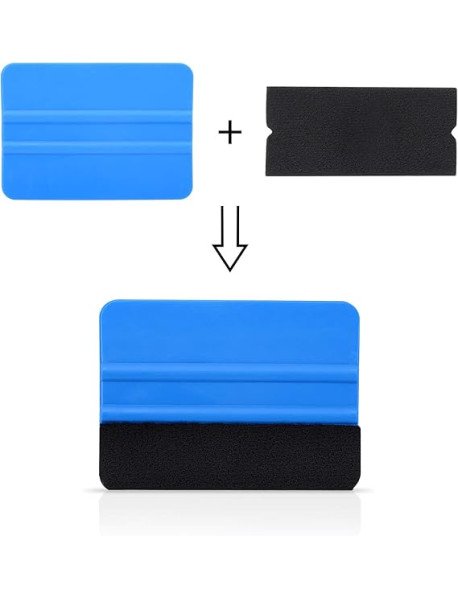 Velcro para Espátula de aplicação de vinil autocolante de 10cm Velcro para Espátula de aplicação de vinil autocolante de 10cm