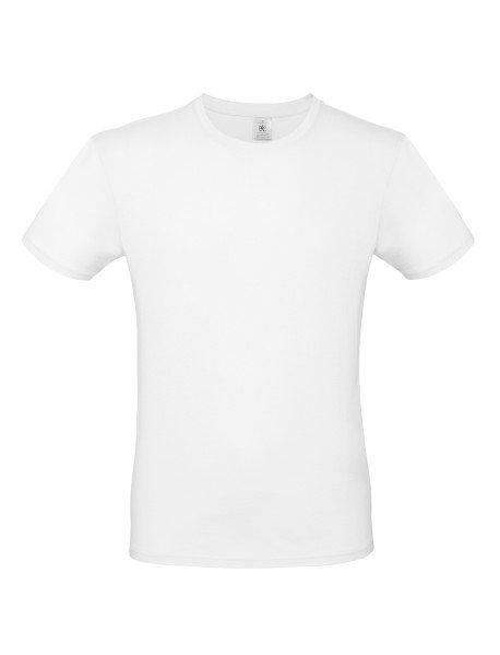 T-Shirt (M) Branca B&C Unisssexo 