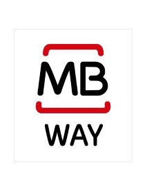 Autocolante 10x11,2 cm MBWay