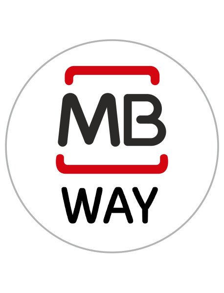 Autocolante 12 cm MBWay Redondo