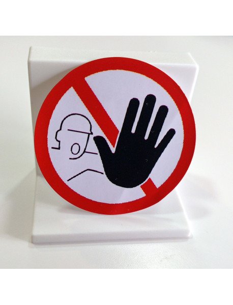  Autocolante STOP 4,8 cm