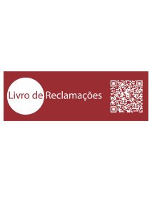 Autocolante 10X3,5cm "Livro de Reclamações" Autocolante 10X3,5cm "Livro de Reclamações"