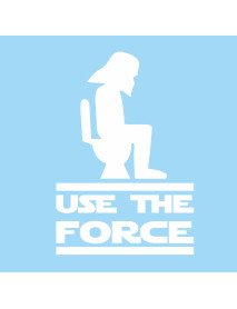 Use The Force Branco 11x16cm