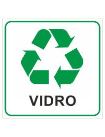 Placa 20x20cm Reciclagem Vidro Placa 20x20cm Reciclagem Vidro