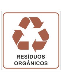 Placa 20x20cm Reciclagem Resíduos Organicos Placa 20x20cm Reciclagem Resíduos Organicos