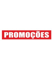 Autocolante 101x18,3cm "Promoções" 