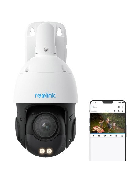 Reolink 4K PTZ Câmara de vigilância exterior PoE Reolink 4K PTZ Câmara de vigilância exterior PoE