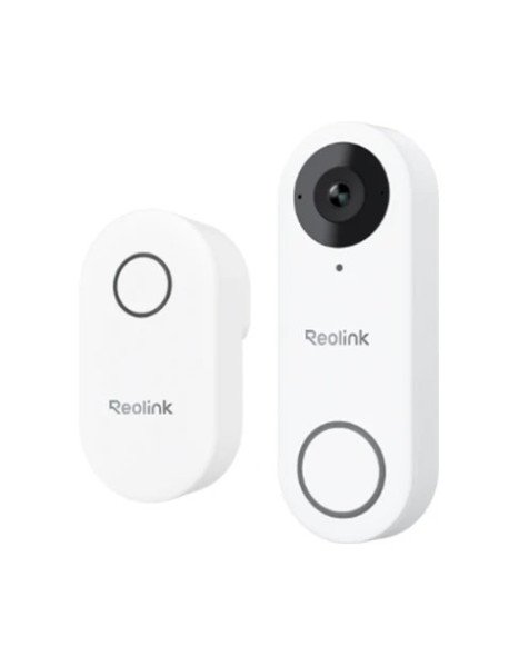 Video Porteiro WiFi Reolink Smart 2K+ com Campainha (Branco)