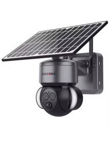 Câmara de Vigilância HD PTZ 6MP com Zoom Óptico 12x e Painel Solar Dual Lens 4G Câmara de Vigilância HD PTZ 6MP com Zoom Óptico 12x e Painel Solar Dual Lens 4G
