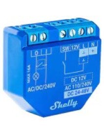 Módulo interruptor para automação WiFi 110/240VAC; 12VDC; 24-48VDC - 16A - Shelly Plus 1 Módulo interruptor para automação WiFi 110/240VAC; 12VDC; 24-48VDC - 16A - Shelly Plus 1