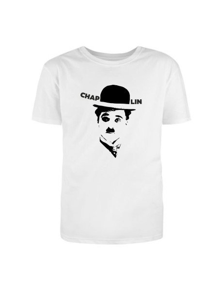 Chaplin T-Shirt Branca (M) Chaplin T-Shirt Branca (M)