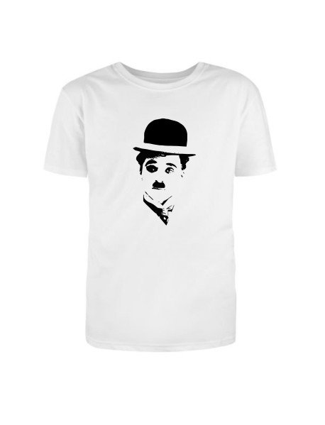 Chaplin T-Shirt Branca Unissexo