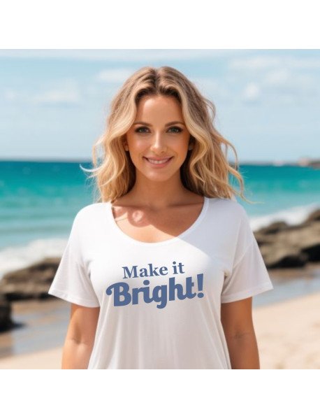 Make it Bright - T-Shirt Senhora