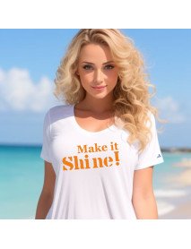 Make it Shine - T-Shirt Senhora