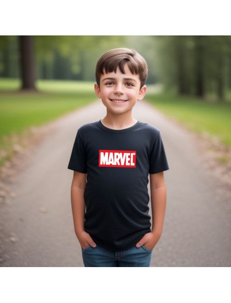 Marvel T-Shirt Preta