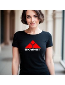 Skynet T-Shirt Preta