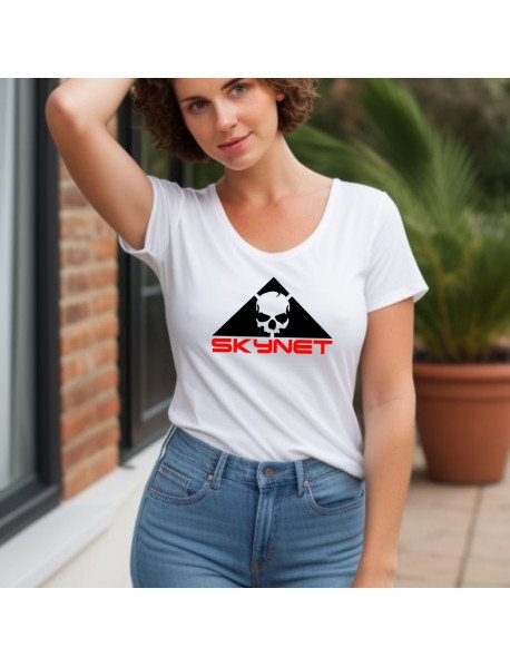 Skynet T-Shirt Branca