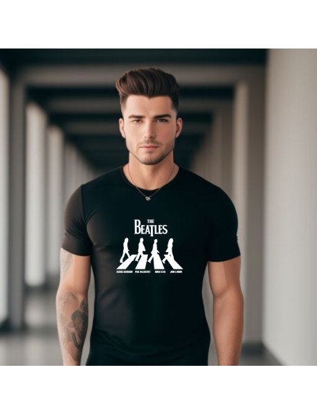 The Beatles T-Shirt Preta