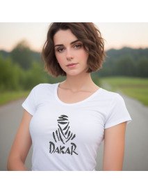 Dakar - T-Shirt Branca de Senhora