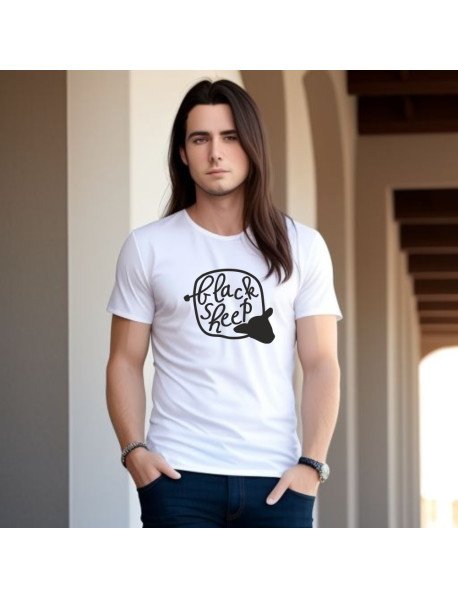 Black Sheep - T-Shirt Branca Black Sheep - T-Shirt Branca