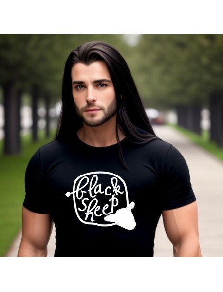 Black Sheep - T-Shirt Preta Black Sheep - T-Shirt Preta