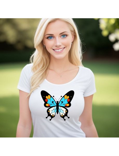Butterfly - T-Shirt Branca