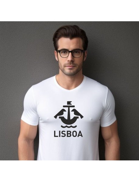 Lisboa - T-Shirt Branca