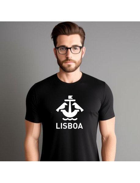 Lisboa - T-Shirt Preta
