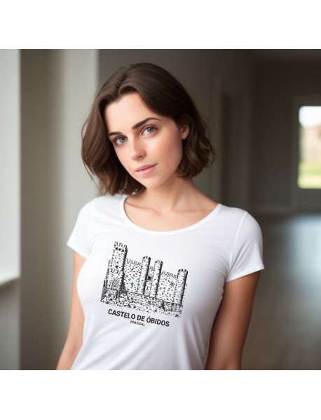 Óbidos - T-Shirt Branca
