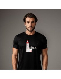 Farol Lisbon - T-Shirt Preta Farol Lisbon - T-Shirt Preta