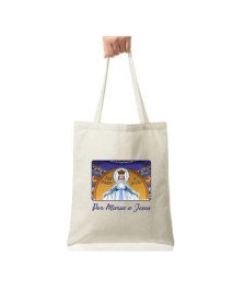 Por Maria a Jesus Tote Bag