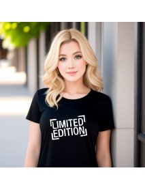 Limited Edition - T-Shirt Preta Senhora