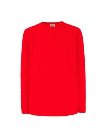 T-shirt (5/6 ano) Vermelha Manga Comprida