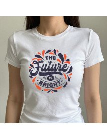 The future is bright T-Shirt Senhora