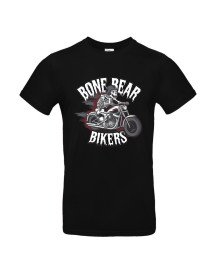 Bone Rear Bikers - T-Shirt Preta Bone Rear Bikers - T-Shirt Preta
