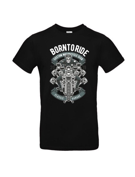 Born to Ride - T-Shirt Preta