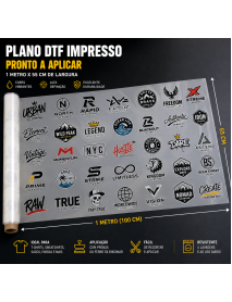 DTF ao metro — pronto a estampar