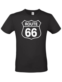 Route 66 T-Shirt Preta Route 66 T-Shirt Preta